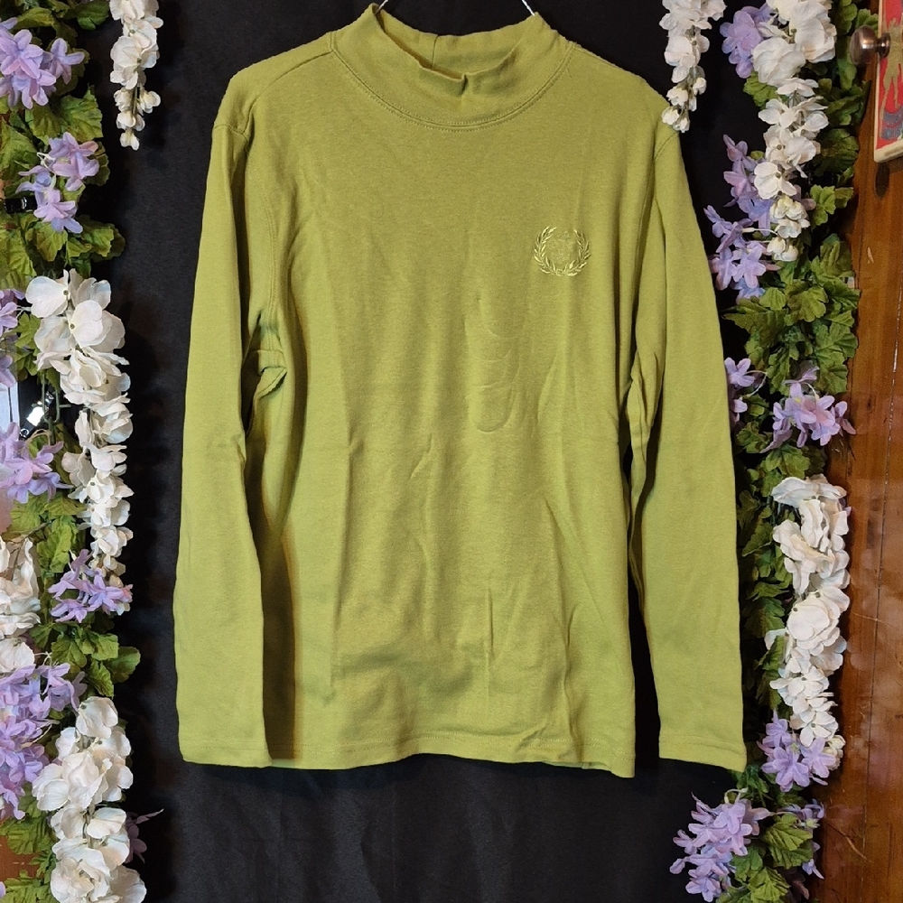 Blair Olive Green Turtleneck Sweater
